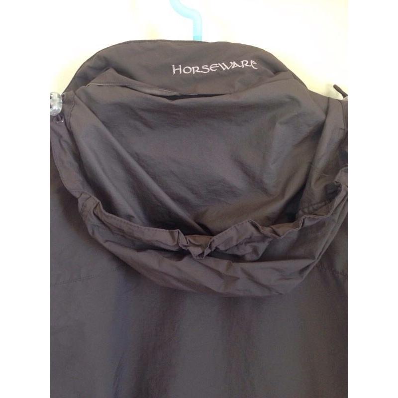 Childs waterproof horse jacket