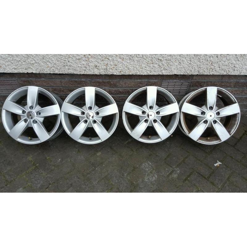 15” Alloys 5x108 Ford fitment cheap to clear.