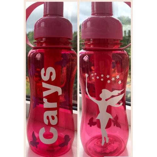 Personalised water bottles, ideal for back to school