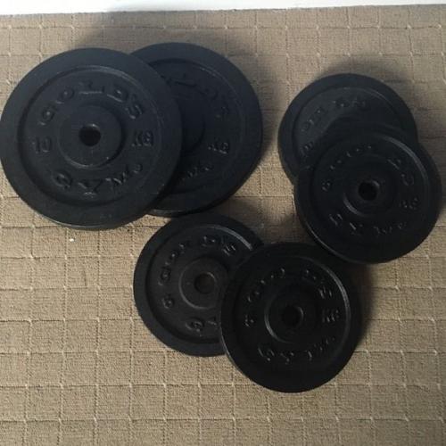 Golds Gym Weight Plates 40kg!!