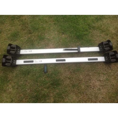 Genuine VW Tiguan Roof Bars With Key For 2007 Onwards Bought Direct From VW Dealership Hardly used