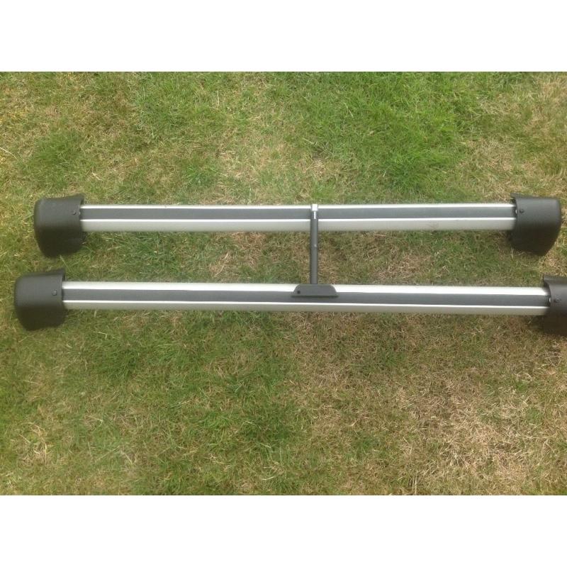Genuine VW Tiguan Roof Bars With Key For 2007 Onwards Bought Direct From VW Dealership Hardly used