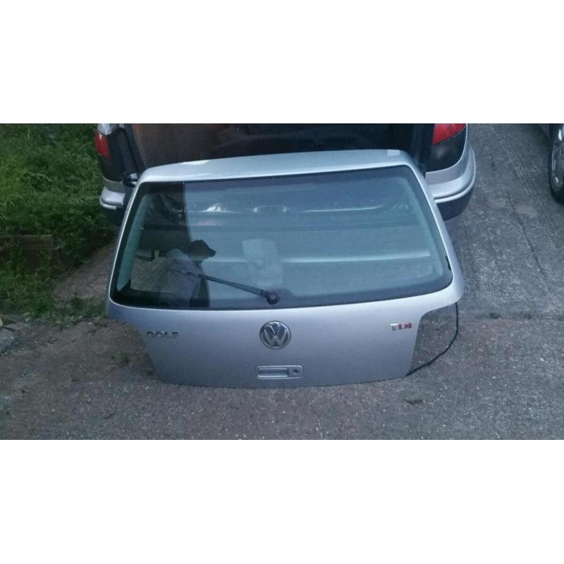 Mk 4 golf tailgate boot