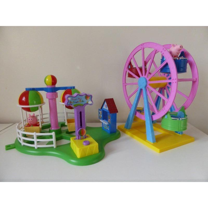 Peppa Pig Play House, Balloon Ride and Ferris Wheel Bundle