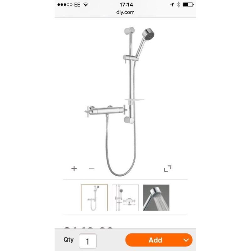 Mixer shower new in box