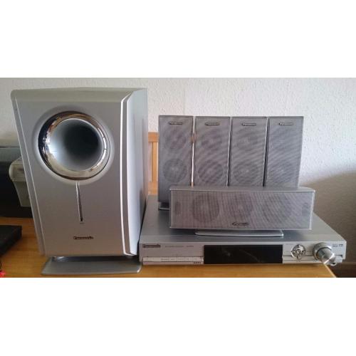 Panasonic surround sound with AV control receiver SA-HT05