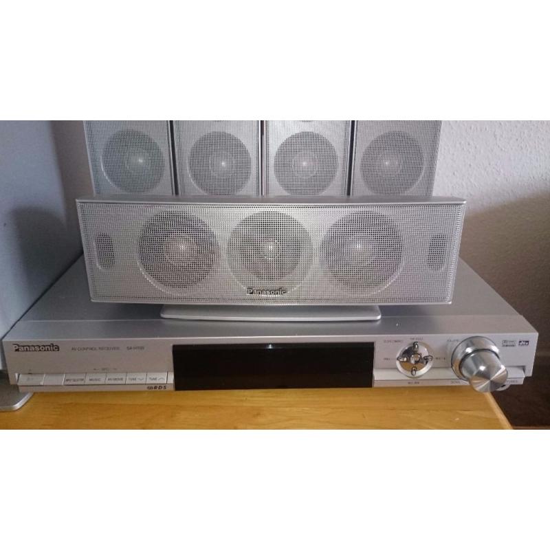 Panasonic surround sound with AV control receiver SA-HT05