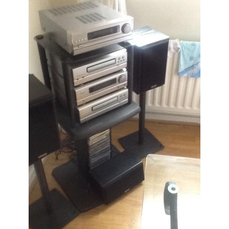 Denon hi fi system