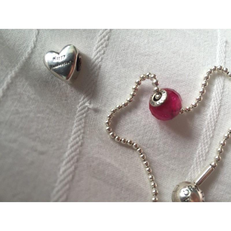 Pandora bracelet and charms