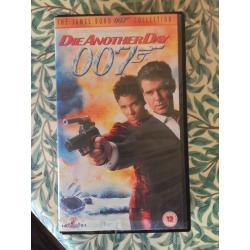 James Bond 007 VHS Tape Collection