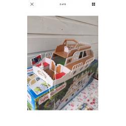 Sylvanian Fish and Chip Shop Van