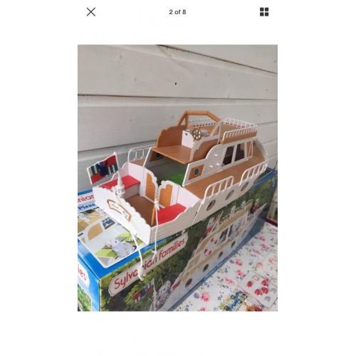 Sylvanian Fish and Chip Shop Van
