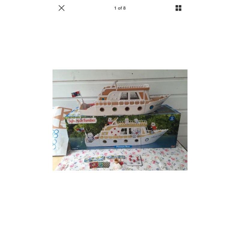 Sylvanian Fish and Chip Shop Van