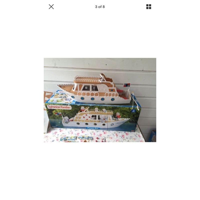 Sylvanian Fish and Chip Shop Van