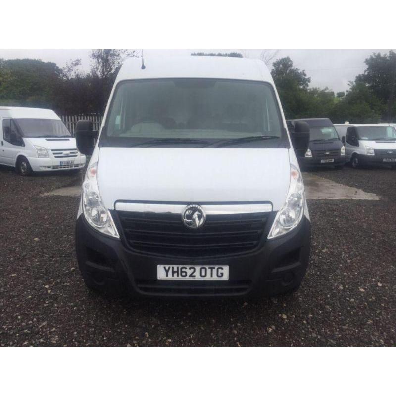 2012 62 VAUXHALL MOVANO 2.3 F3500 L3H2 CDTI 1D 123 BHP DIESEL LONG PANEL VAN