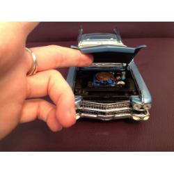 Franklin Mint Blue 1959 Cadillac Eldorado Biarritz 1:24