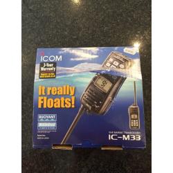 ICOM IC-M33 VHF Marine Transceiver