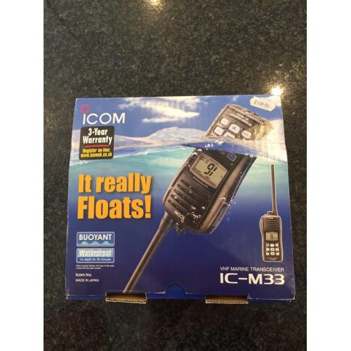 ICOM IC-M33 VHF Marine Transceiver