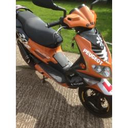2009 PEUGEOT SPEEDFIGHT 50CC, DD..LC..SPARES OR REPAIR BUT DOES RUN AND RIDE..CALLS ONLY..