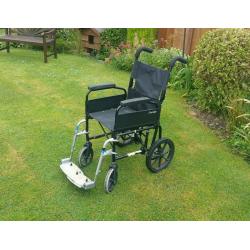 Wheelchair uni-lite folding good condition