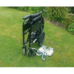 Wheelchair uni-lite folding good condition