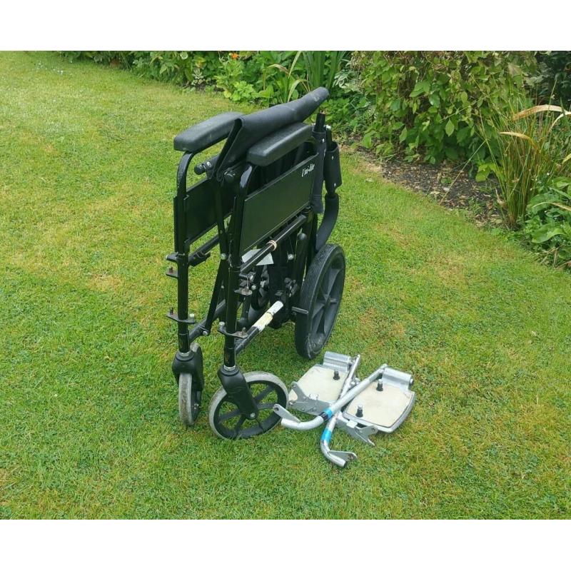 Wheelchair uni-lite folding good condition
