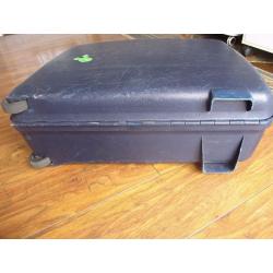 Delsey hard suitcase on wheels