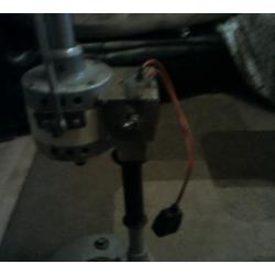 Fabric heating machine