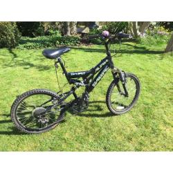 Full Suspension Mountain Bike for 8 - 10 year old