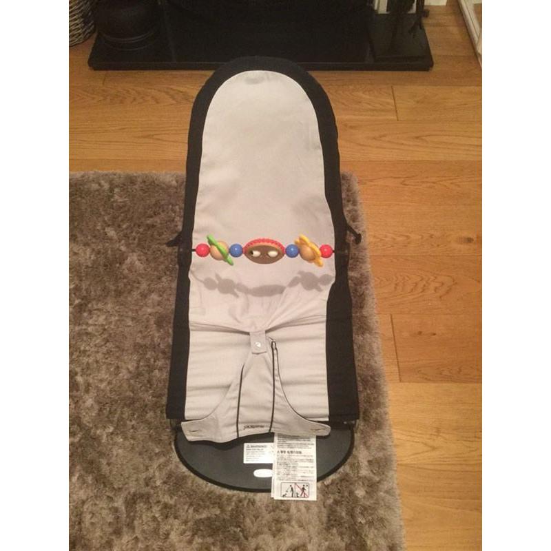 Baby bjorn bouncer and toy bar
