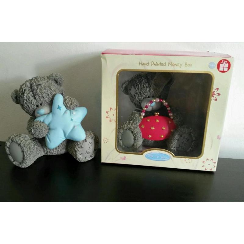 2x me to you bear money boxes
