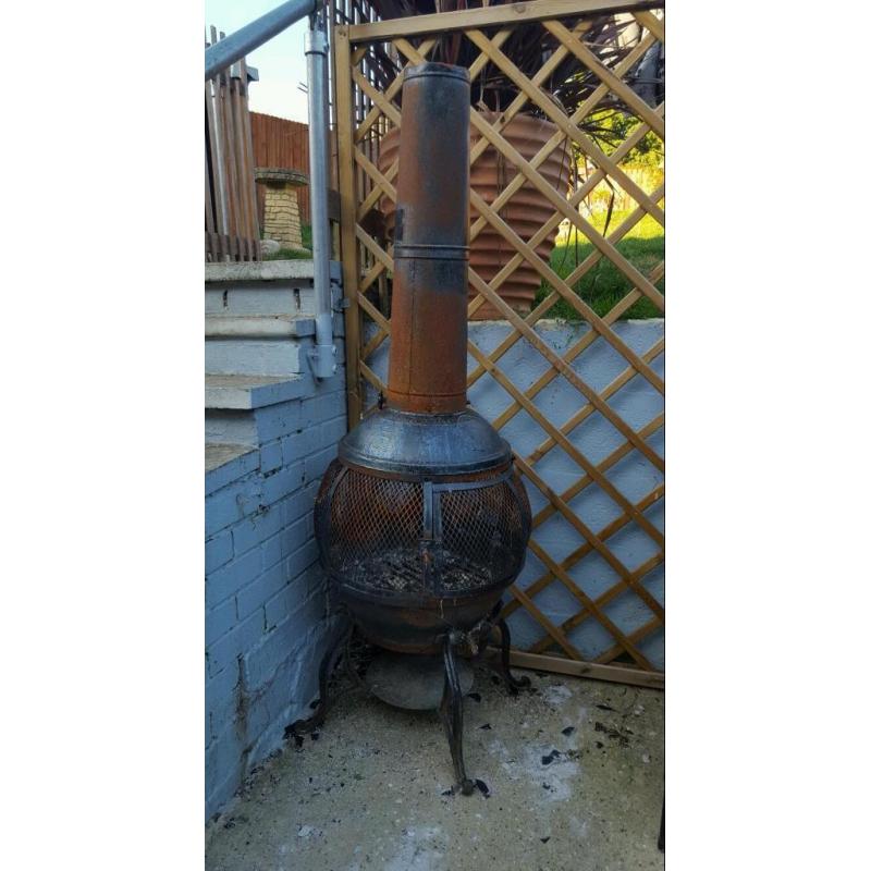Cast iron chimney
