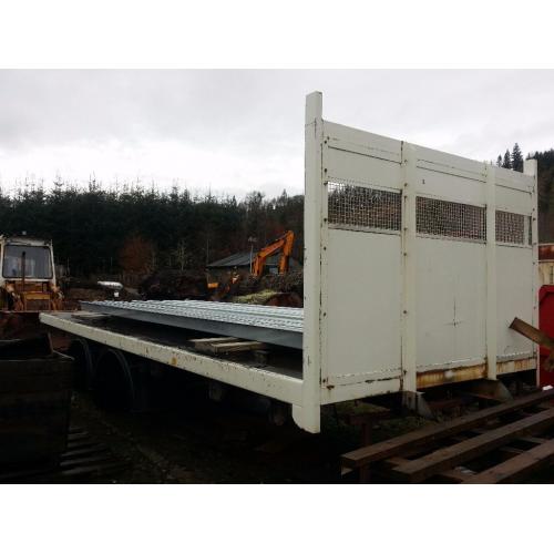 Truck Platform Body Flatbed 24" long