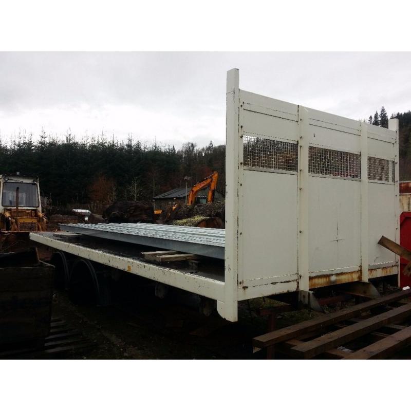Truck Platform Body Flatbed 24" long