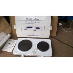 RUSSELL HOBBS DOUBLE BOILING/COOKING RINGS (MODEL 9934)UNUSED BOXED