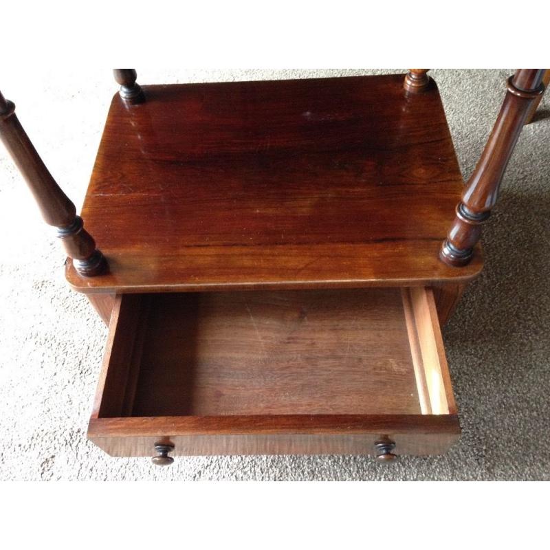 Antique Victorian Mahogany Wotnot shelves beautiful condition all disassembles for transport