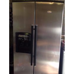 Whirlpool side by side American fridge freezer S20BRSB21