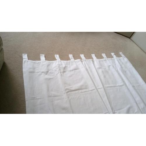Cream curtains