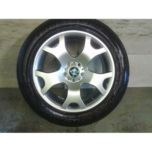 ALLOYS X 4 OF 19 INCH GENUINE BMW X5 4X4 STAGGARD E53 FULLY POWDERCOATED INA STUNNING SHADOW CHROME
