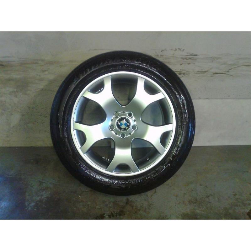 ALLOYS X 4 OF 19 INCH GENUINE BMW X5 4X4 STAGGARD E53 FULLY POWDERCOATED INA STUNNING SHADOW CHROME