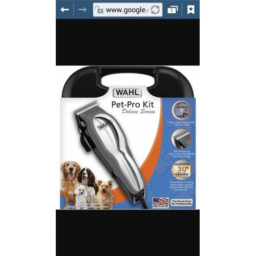 Whal pet grooming kit