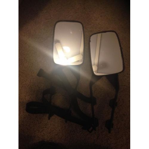 Universal Towing Mirrors - suitable for all types of car