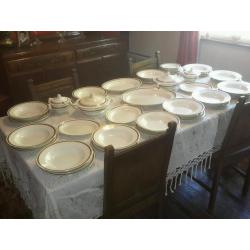 Antique dinner service