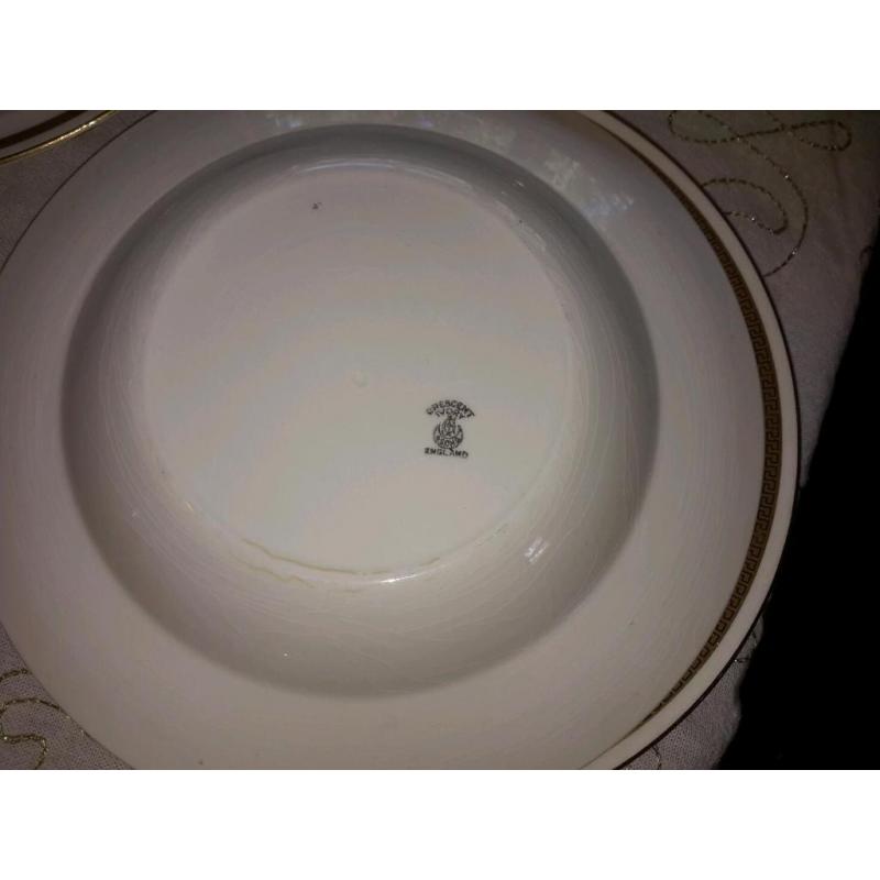 Antique dinner service