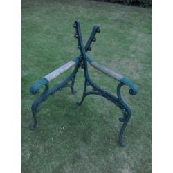 Cast iron seat ends