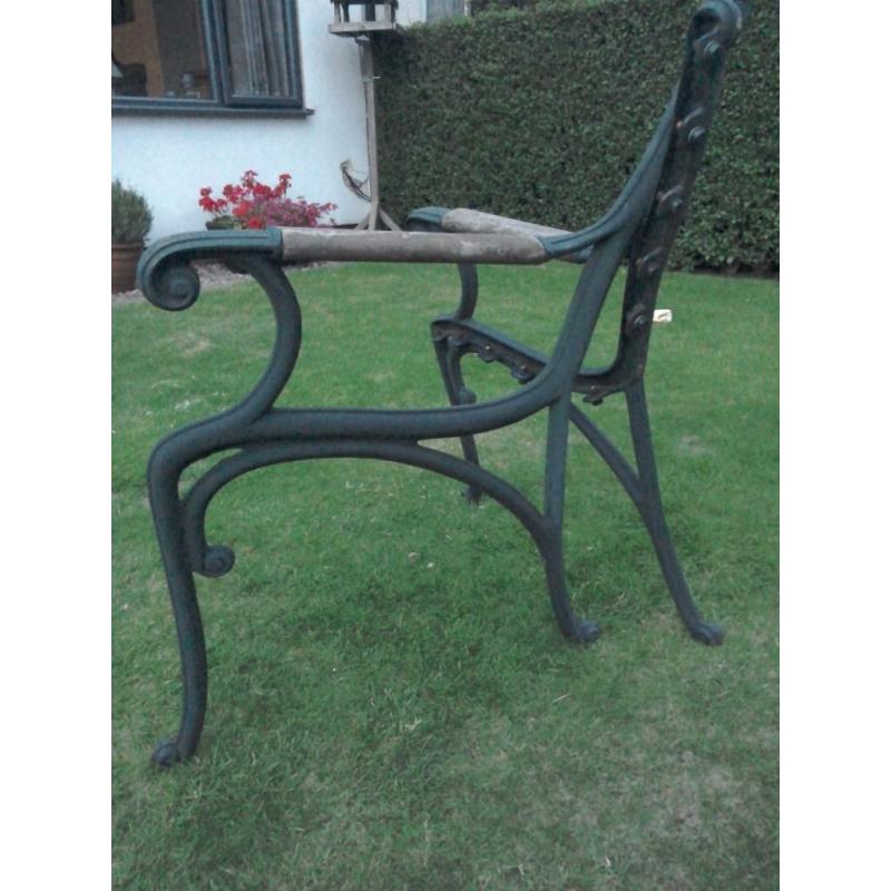 Cast iron seat ends
