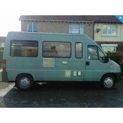 Campervan Fiat Ducato Campervan, 2.5D, 2 Berth, full MOT