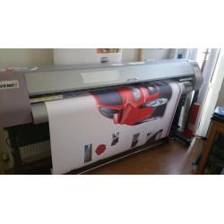 Mimaki Jv3-160 S solvent printer - 2 owner, 1600mm wide format print - original inks