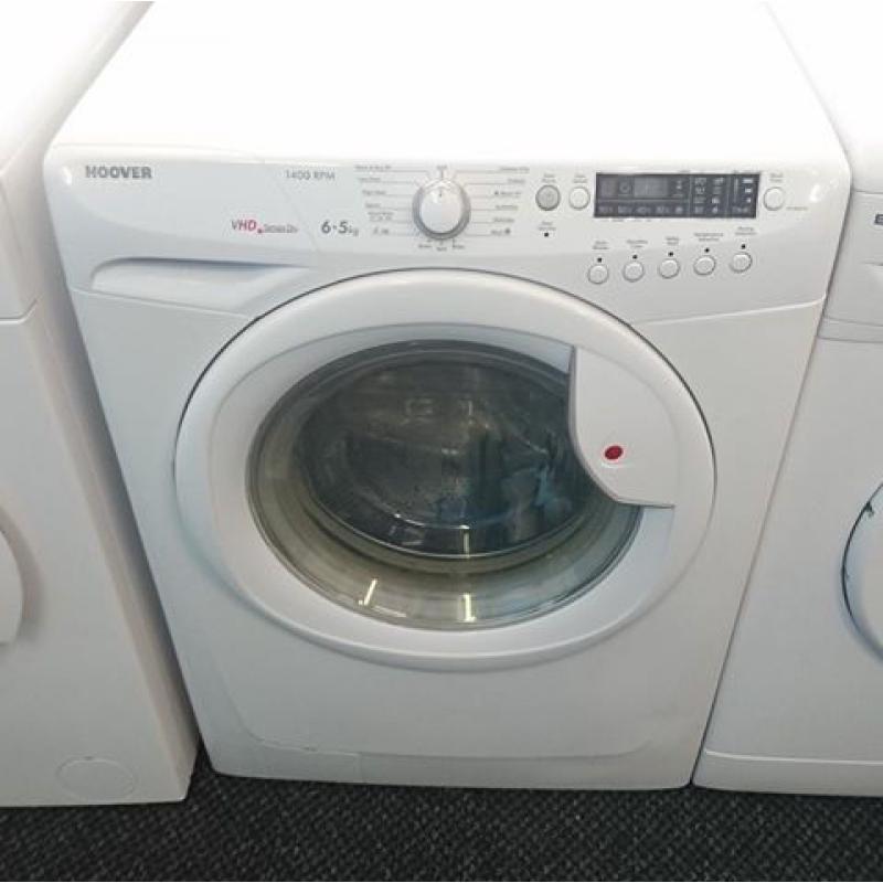 b736 white hoover 6+5kg 1400 spin washer dryer comes with warranty can be delivered or collected