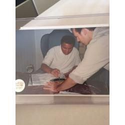 Signed Muhammad Ali Robe